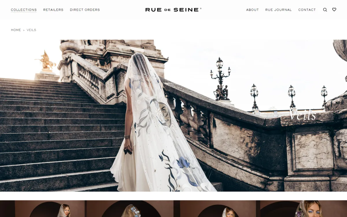 Screenshot of ruedeseine.com
